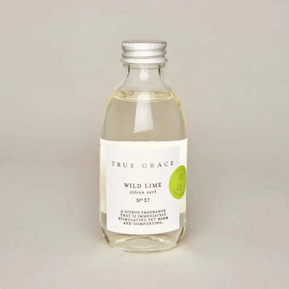 Nachfüllflasche für VillageRaumduft Diffuser mit Stäbchen Wild Lime - Wilde Limette 200ml